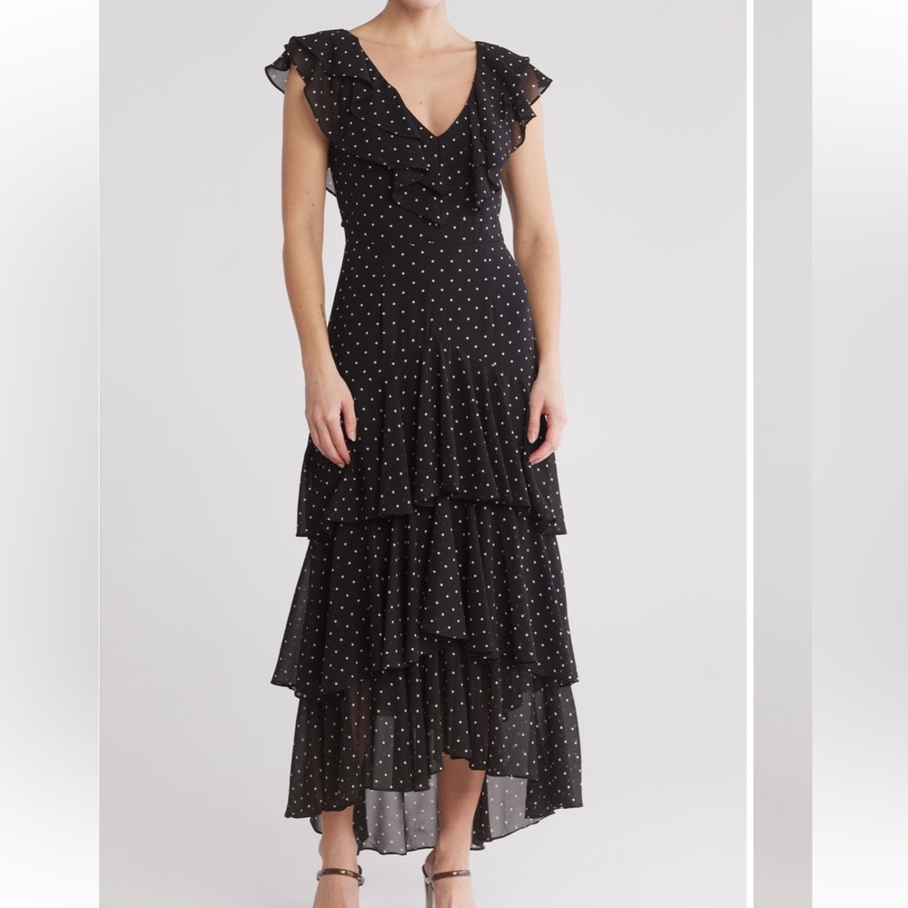 WAYF tiered dress